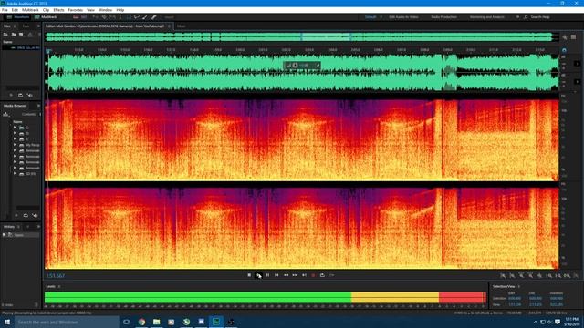 DOOM 2016 Cyberdemon Spectrogram (FULL TRACK) (60FPS) смотреть онлайн