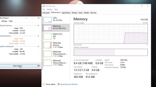 How To Fix High RAM/Memory/CPU/DISK Usage on Windows 11/10 (2023) смотреть онлайн