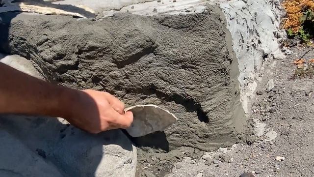 Скала для дерева Бонсай из АРТБЕТОНА/Bonsai Tree rock made of ART CONCRETE смотреть онлайн