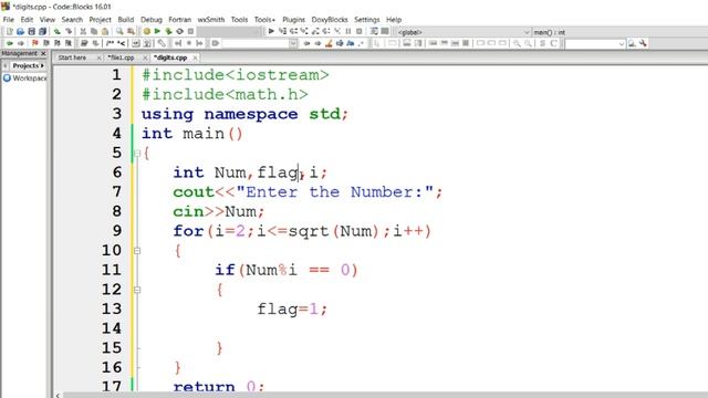 C++ Program #12: How to Check whether the number is Prime or not смотреть онлайн