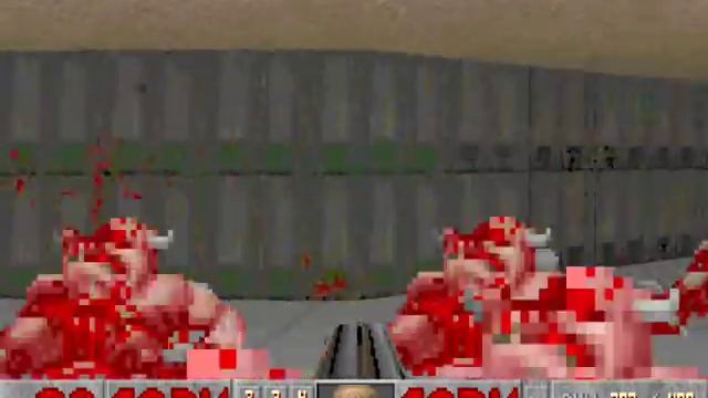 Doom II (100%) Walkthrough (Map08: Tricks and Traps) смотреть онлайн