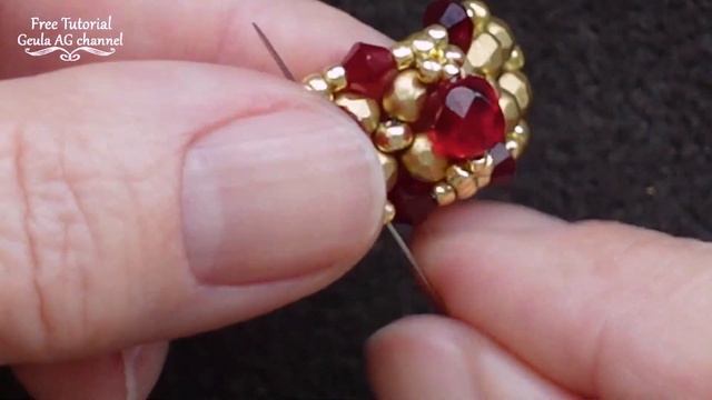 Beads Bracelet Fire Polished Beaded Bracelet DIY Beading Tutorial