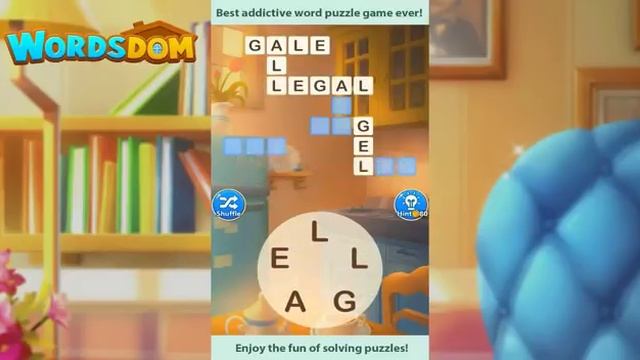 Wordsdom - Best word puzzle game ever! смотреть онлайн