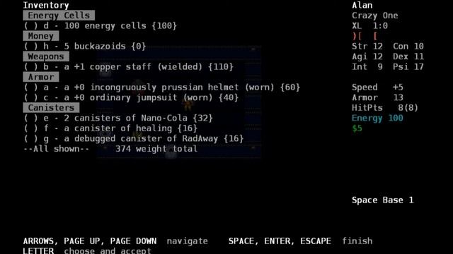 Let's Play: PRIME (sci-fi Nethack) смотреть онлайн