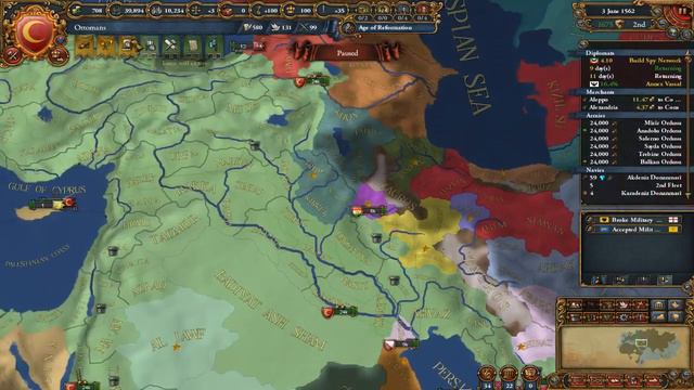 KAFKASYA VE İRAN SEFERLERİ - Europa Universalis IV Osmanlı | Bölüm 11 смотреть онлайн