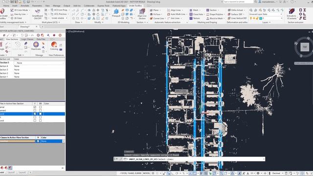 Undet for AutoCAD | Find & Aling axes tools (2D floor plan drawing based on 3D point cloud ) смотреть онлайн