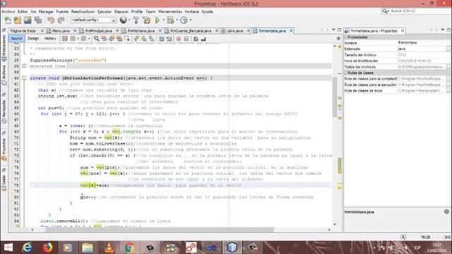 Codigo para ordenar palabras de forma alfabetica (java &C#) смотреть онлайн