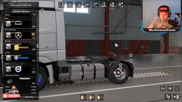 [ETS2 v1.37] Abasstreppas wheelpack v3.0 *for your own Wheels - Skin* смотреть онлайн