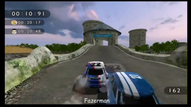 Trackmania Wii - Rally A1-A5 смотреть онлайн