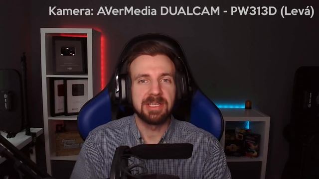 WEBKAMERA S DVĚMA KAMERAMI? | AVerMedia DUALCAM PW313D | Unboxing & Test смотреть онлайн