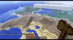 Как сделать большую ровную поляну с помощью WorldEdit