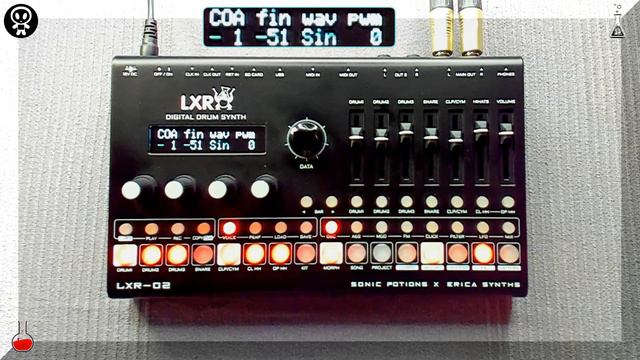 Review/Tuto : LXR-02 - Sonic Potions X Erica Synths смотреть онлайн