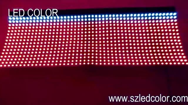 0 5X1M 1152 pixel flexible APA102 led display curtain смотреть онлайн