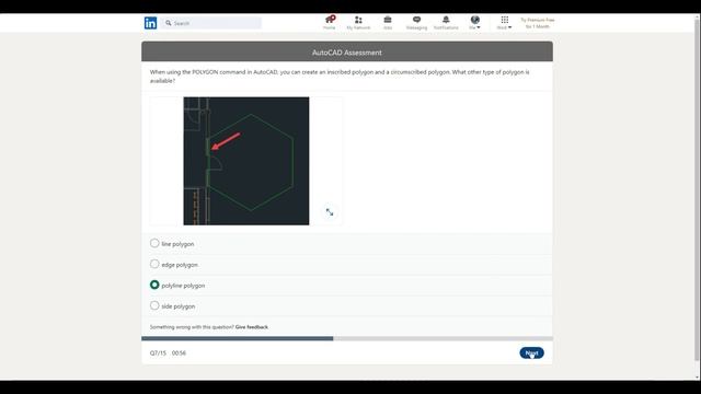 AutoCAD LinkedIn Assessment with all Answers and Badge in End смотреть онлайн