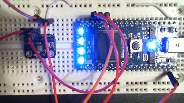 mbed I2S MEMS digital microphone demo смотреть онлайн