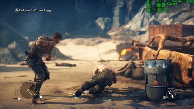 Mad Max - 1080 Ti - i9-7900X - Gameplay Performance Test - Max Settings - 1440p смотреть онлайн