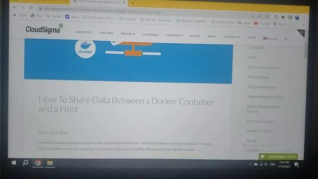 How To Share Data Between a Docker Container and a Host смотреть онлайн