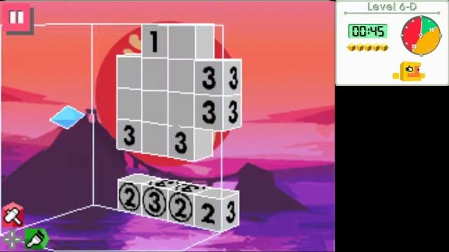 Picross 3D Easy Level 5 and 6 смотреть онлайн