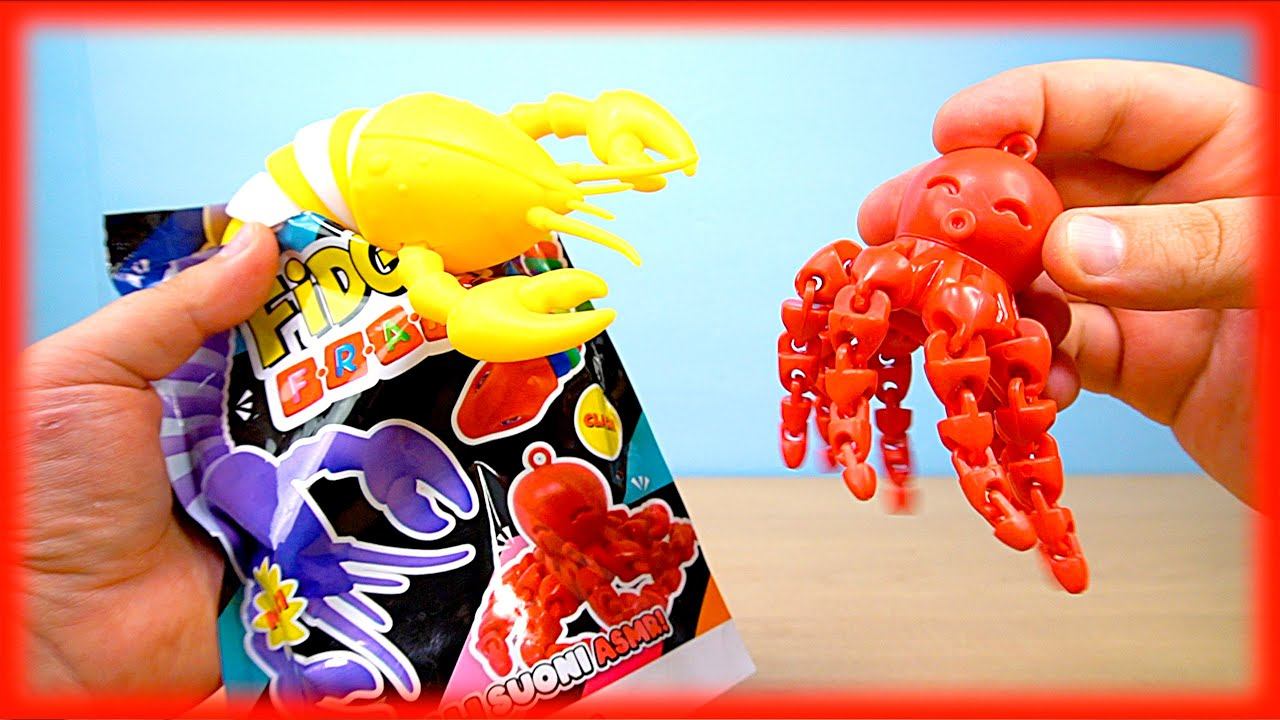 ОСЬМИНОГ СЛИЗЕНЬ ОМАР подвижные игрушки флекс ФИДЖЕТ ФРЕЙМ смотреть онлайн