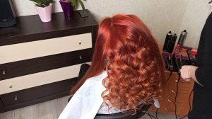 Свадебная / вечерняя причёска / причёска «Мальвинка» Локоны