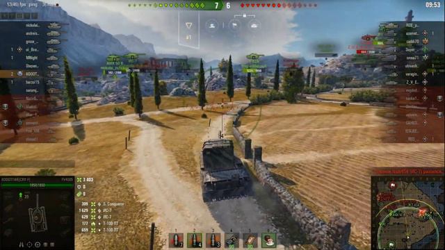 Царь горы "Воин" на "FV4005" "World of Tanks " смотреть онлайн
