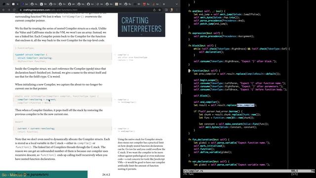 [Rust Programming] Crafting Interpreters: Day 30, Chapter 24 (Part 2) смотреть онлайн