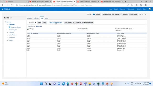 Oracle OTBI RTF Template | Oracle OTBI Rich Text Format | Oracle OTBI integration with MS Word BISP смотреть онлайн