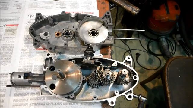 Ява 50 Пионер Сборка коробки скоростей смотреть онлайн