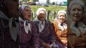 Участницы фольклорного ансамбля ''Кильдюшевские бабушки''.село Кильдюшево.Тетюшский район.Tatarstan
