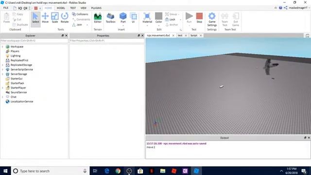 roblox studio AI movement смотреть онлайн