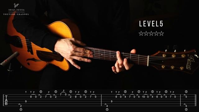 10 Levels Of Tapping Guitar ・TAB