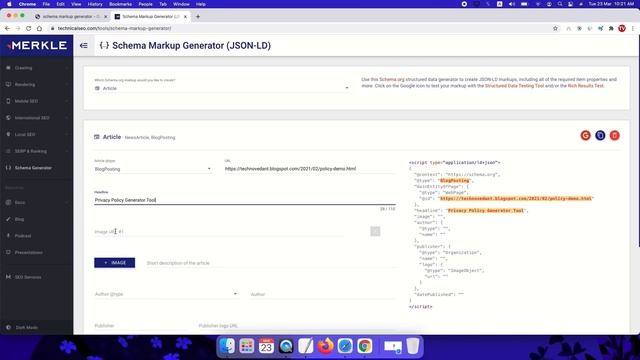 Schema Markup Generator Tool JSON-LD Software For Blogger Blog Website | How To Add & Use For SEO смотреть онлайн