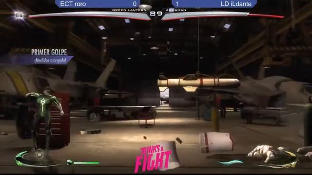 LD Dante (Green Lantern) Vs ETC Rorro (Aquaman) Torneo Drinks&Fight Tournament Series Injustice смотреть онлайн