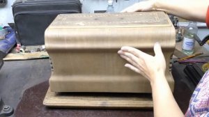 Обновление футляра и подставки от швейной машины..