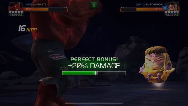 Red Hulk vs Modok Node 49 AW Season 20 смотреть онлайн