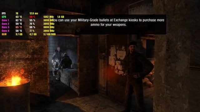 Metro 2033 Redux (2014) Gameplay Frame Rate Test GTX 950 2Gb 8Gb Ram i5 3350P 1440x900 смотреть онлайн