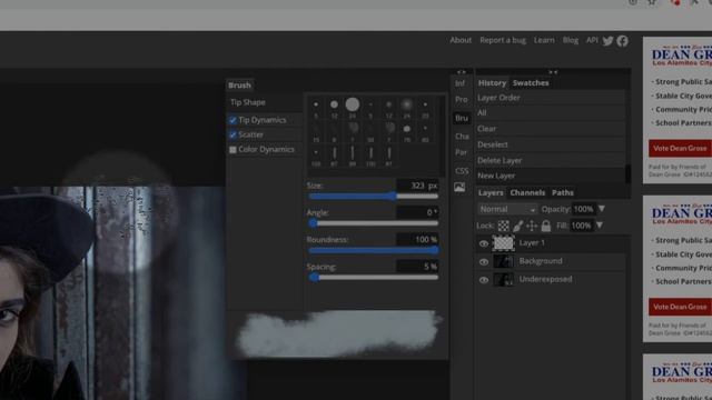 Artificial Fog - Photopea Tutorial смотреть онлайн