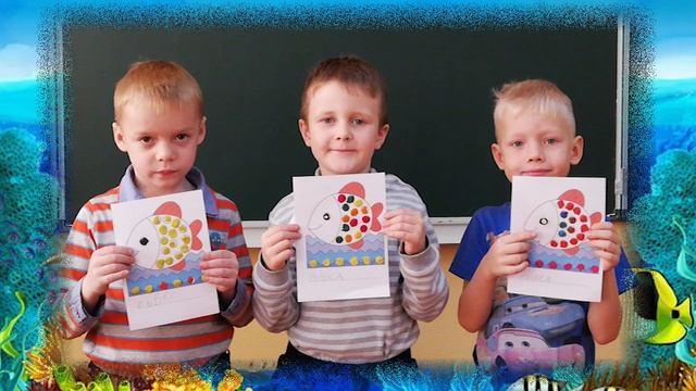Занятие по технологии. Пластилиновая аппликация "Рыбка" (школа будущего первоклассника) смотреть онлайн