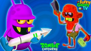 Zombie Catchers #4 Игровой   про зомби апокалипсис Охотники или Ловцы Зомби видео для