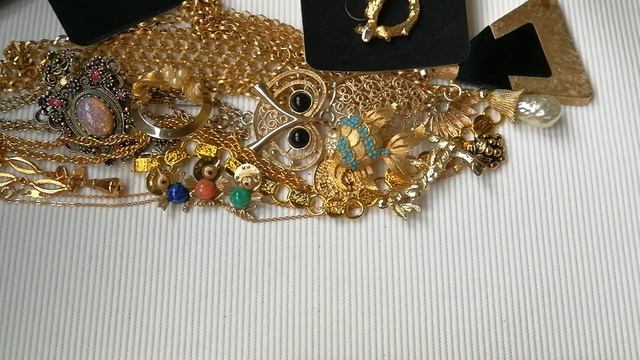 7. Распаковка винтажных украшений с аукциона eBay. Винтажная красота. #винтаж #винтажныеукрашения смотреть онлайн