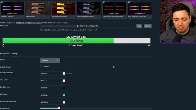 ⭐ How to Add a Subscriber Goal to Stream! // Streamlabs Widget Tutorial смотреть онлайн