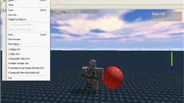 ROBLOX Tutorial August 2009 - How to publish a place смотреть онлайн