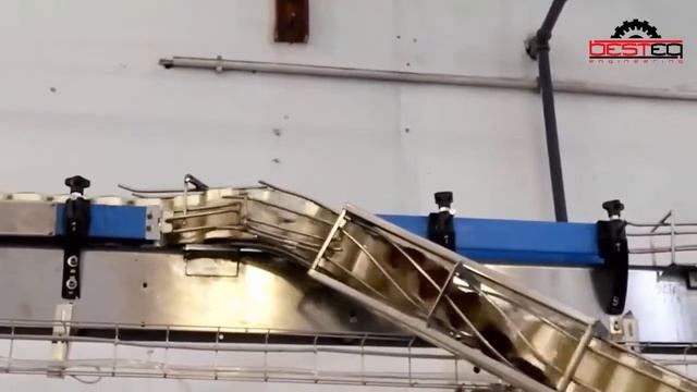 Комплексная линия транспортировки жестяных банок