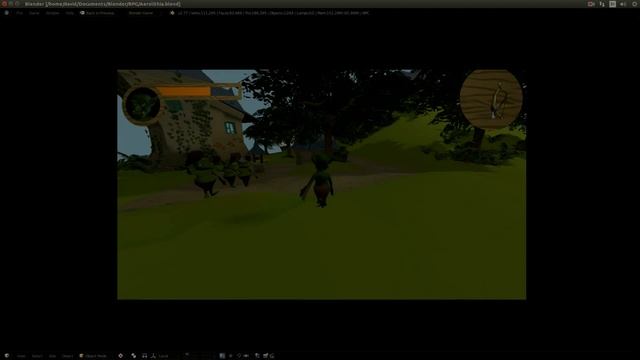 BGE-AeroLithia-v.0.1(Python/Blender)-Basic RPG game смотреть онлайн