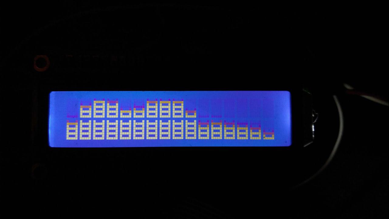Графический анализатор спектра Atmega8+LCD смотреть онлайн
