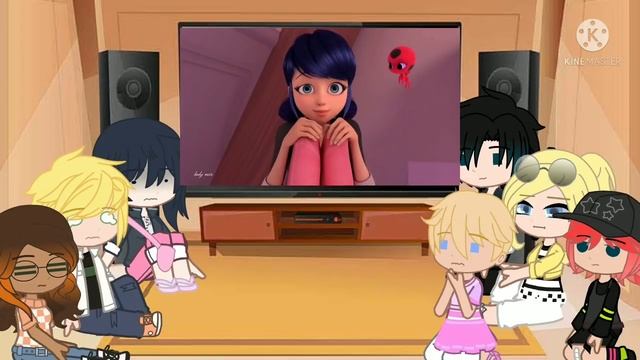 Mlb react to Marinette being a drama queen ✨ смотреть онлайн