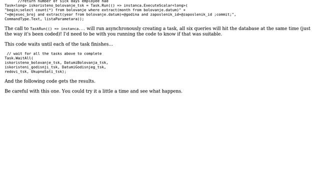 Code Review: C# SQL query builder to fill DataTable (4 Solutions!!) смотреть онлайн