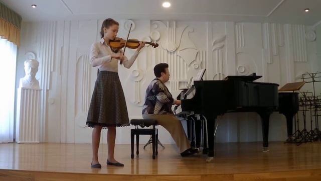 Ф.Рис Непрерывное движение Играет Борханова Дарья