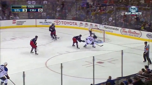 НХЛ. Коламбус - Сент-Луис - 1:4 (31/01/2013) смотреть онлайн