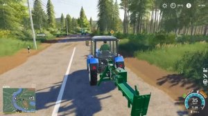 КОЛЕМ ДРОВА БАБУШКЕ НА ЗИМУ! Farming Simulator 19